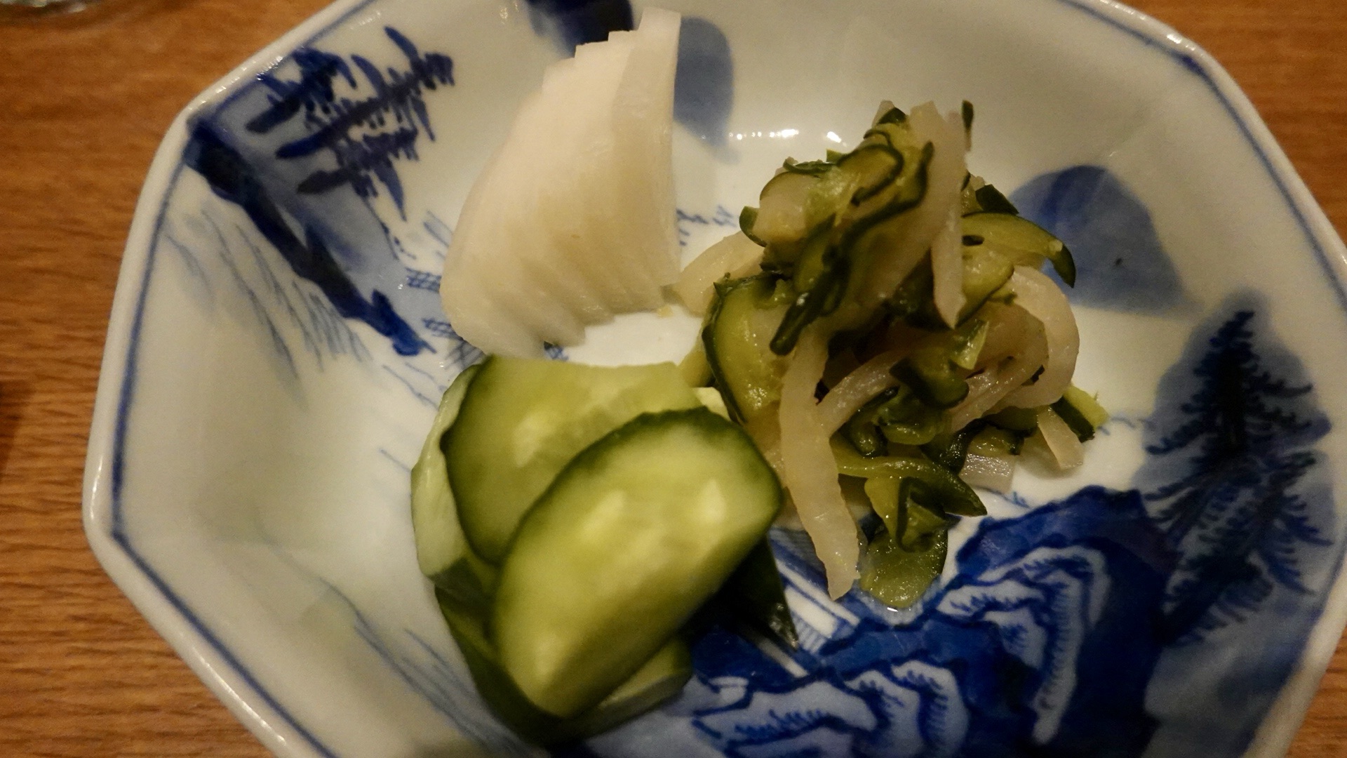 五反田 やきとり 糸 漬物