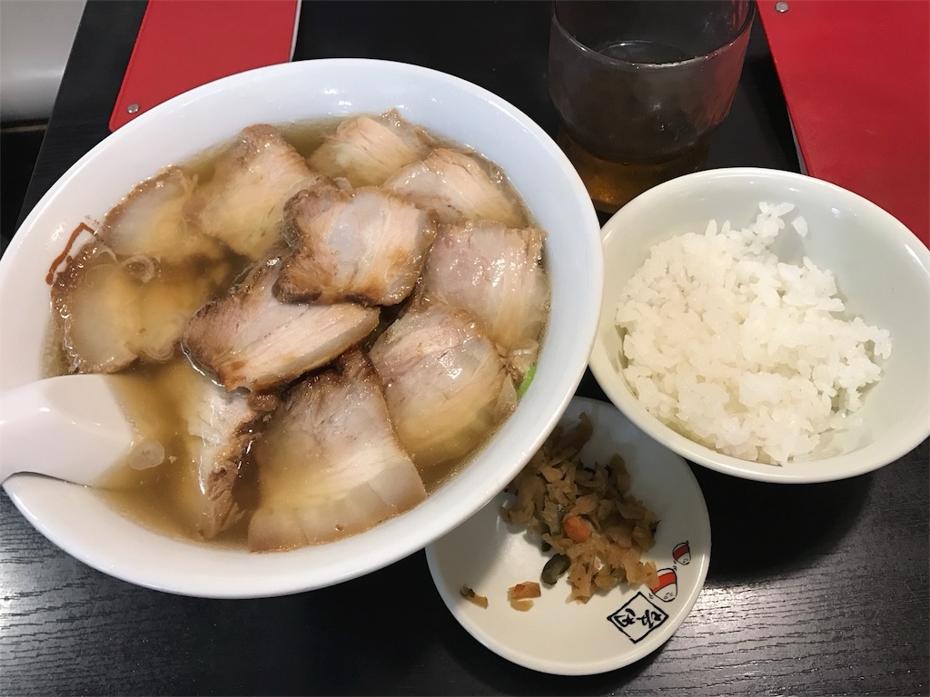 調布 喜多方ラーメン坂内 調布店 焼豚ラーメン