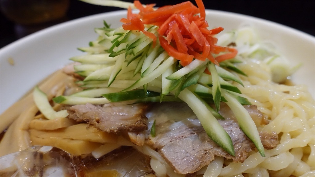 調布 喜多方ラーメン坂内 調布店 中華風冷やしラーメン