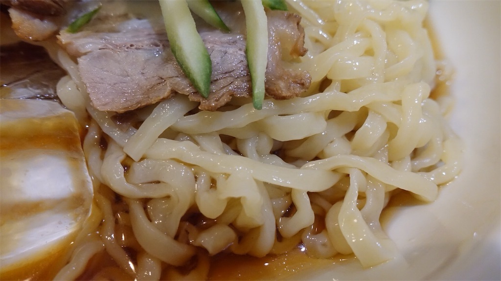 調布 喜多方ラーメン坂内 調布店 中華風冷やしラーメン