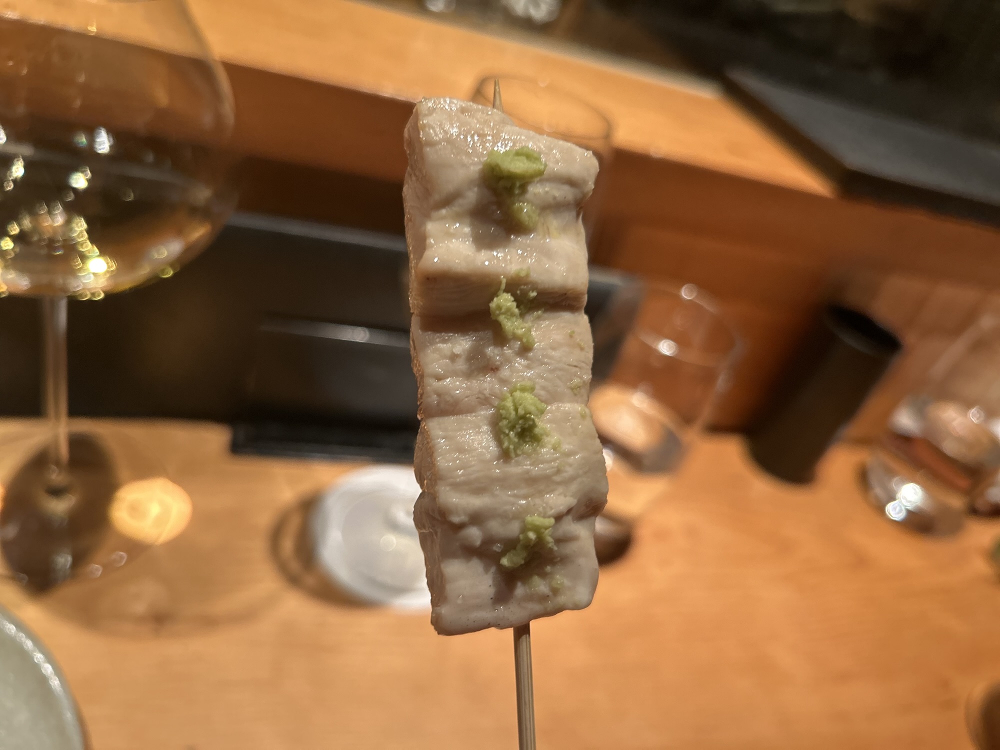 三田 焼鳥 嘉とう さび焼き