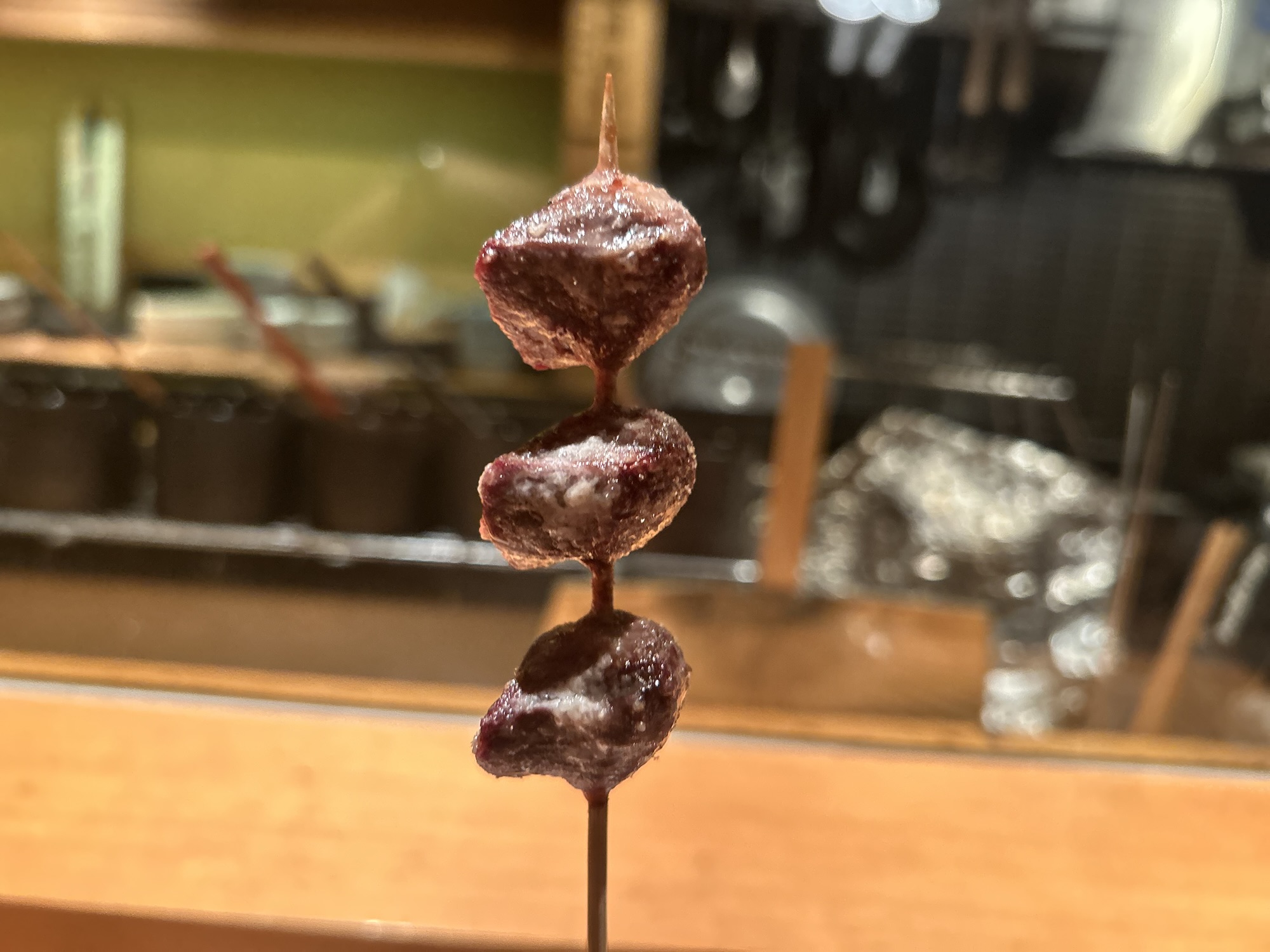 三田 焼鳥 嘉とう 砂肝