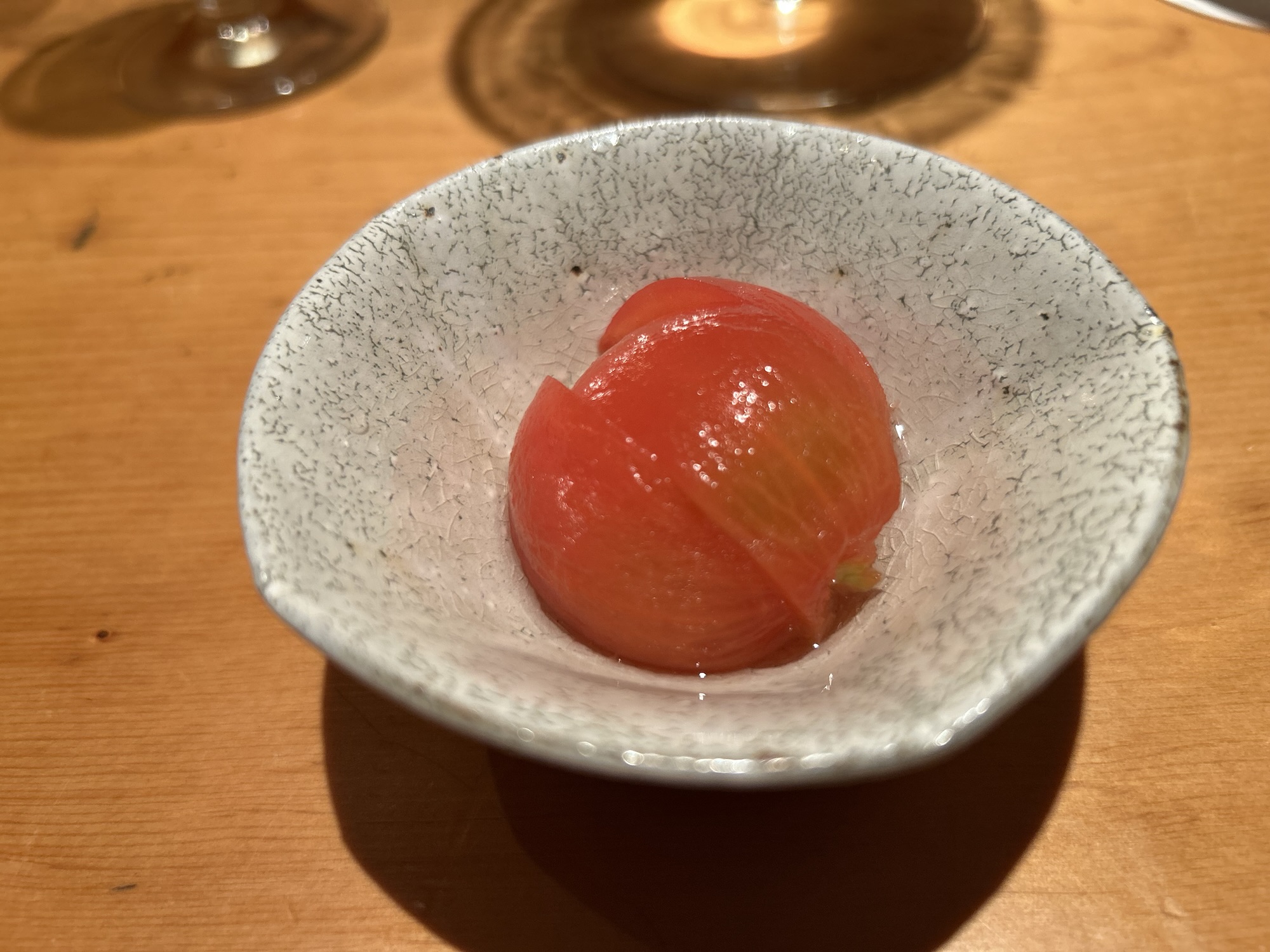 三田 焼鳥 嘉とう トマト