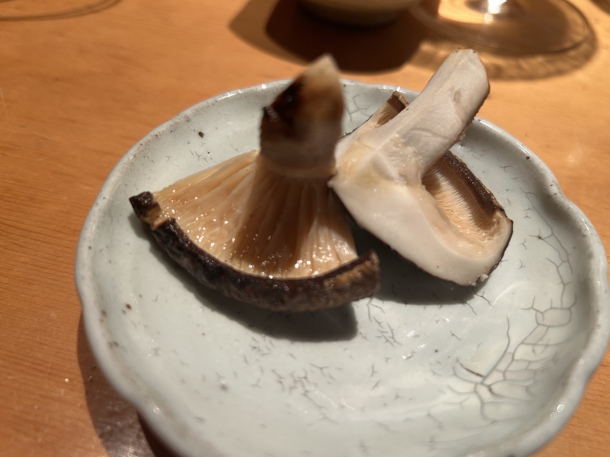 三田 焼鳥 嘉とう 椎茸