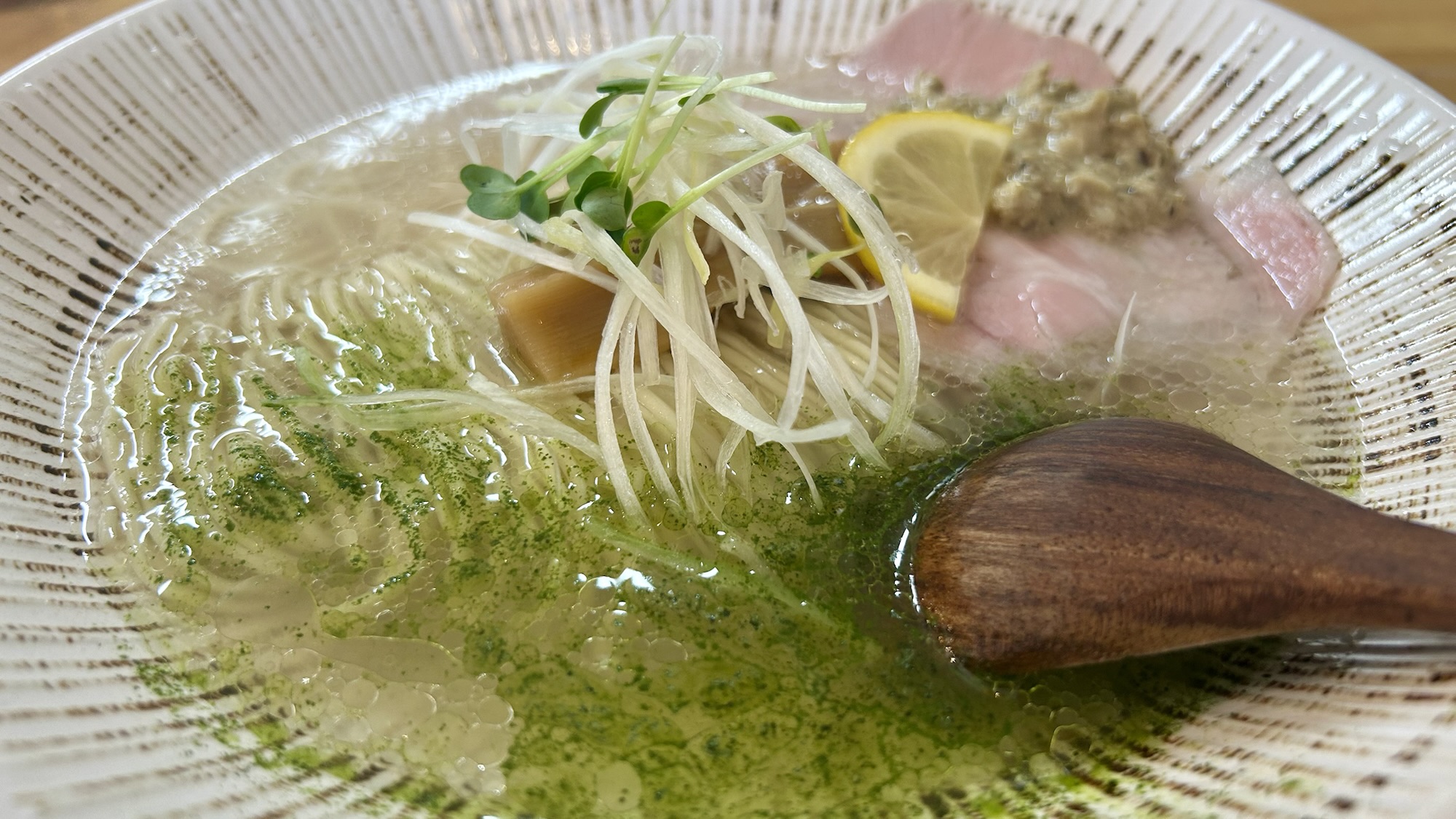 千歳烏山 華塩 牡蠣そば