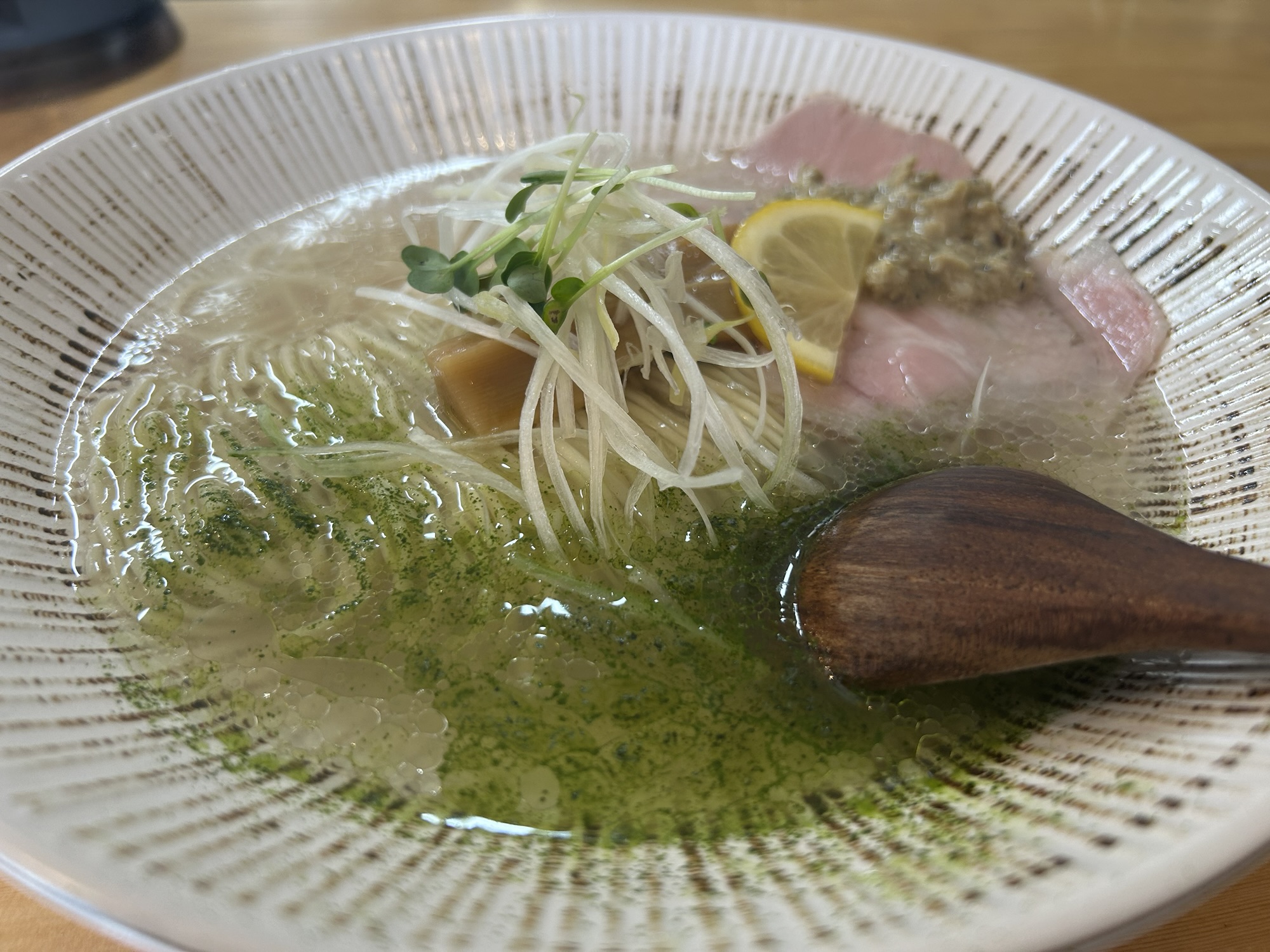 千歳烏山 華塩 牡蠣そば