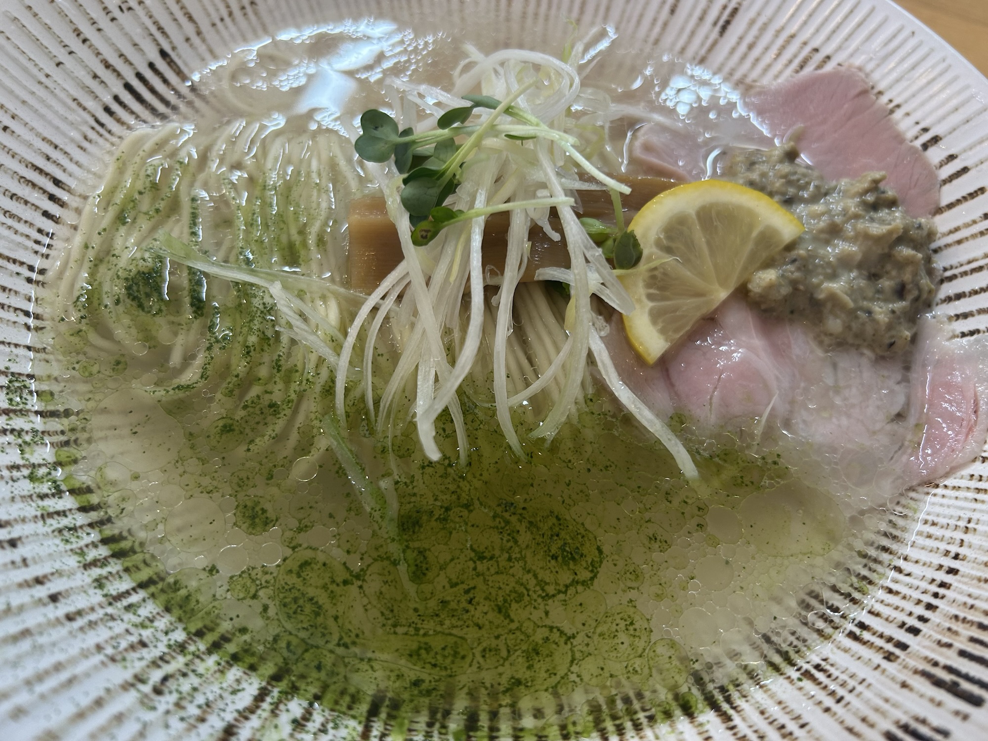 千歳烏山 華塩 牡蠣そば