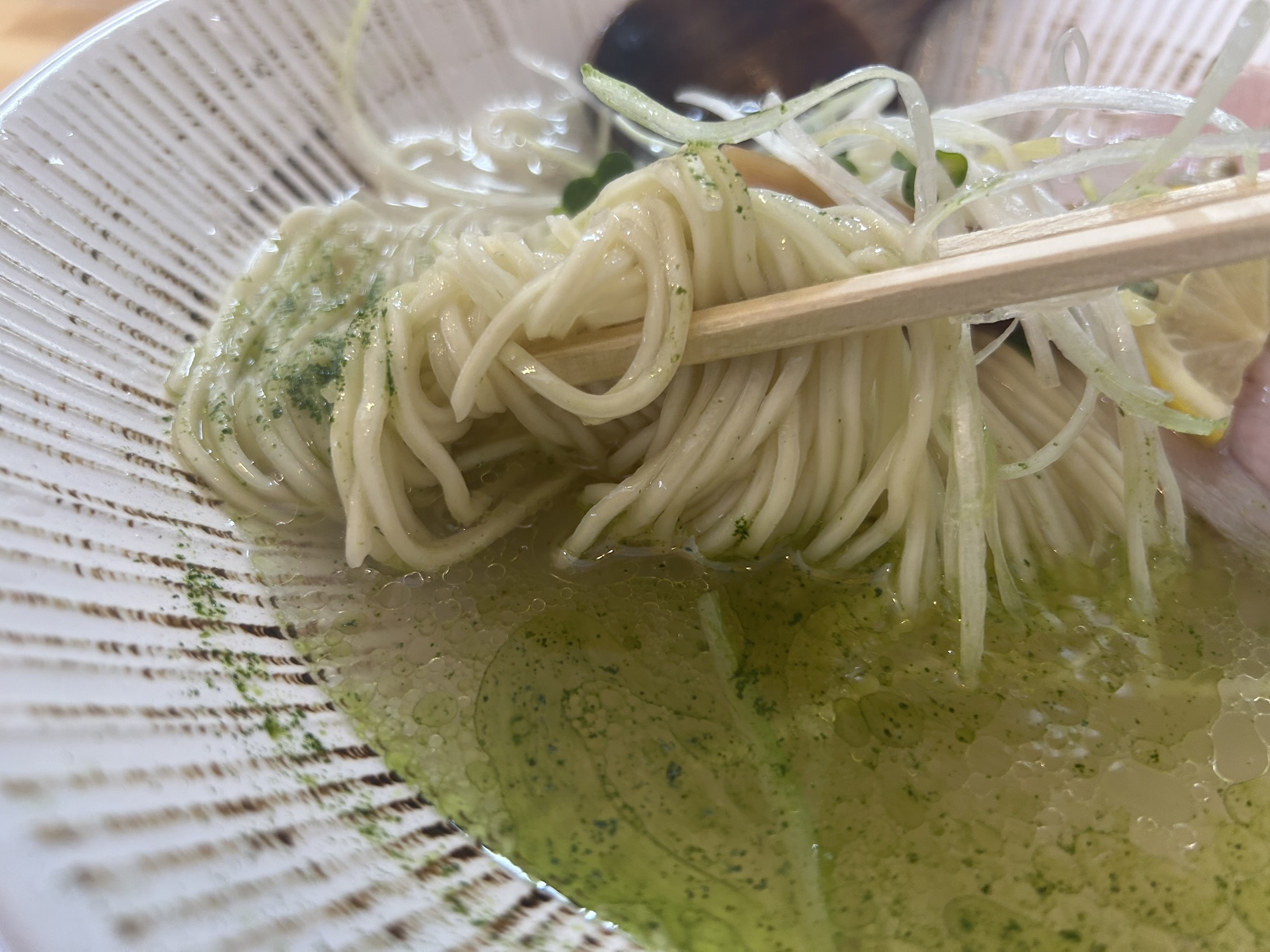 千歳烏山 華塩 牡蠣そば