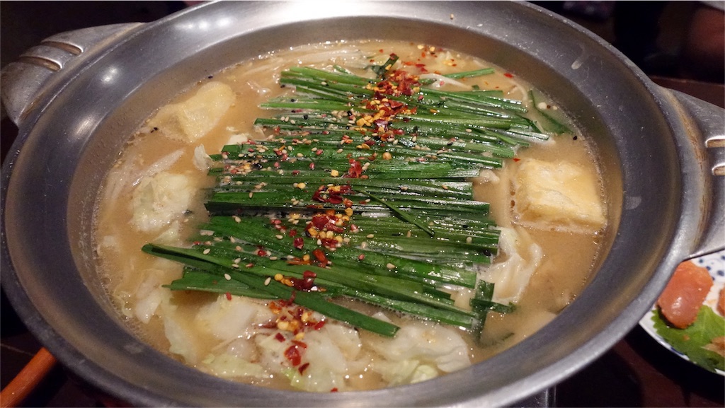 博多 越後屋 博多駅前本店 京風白味噌もつ鍋