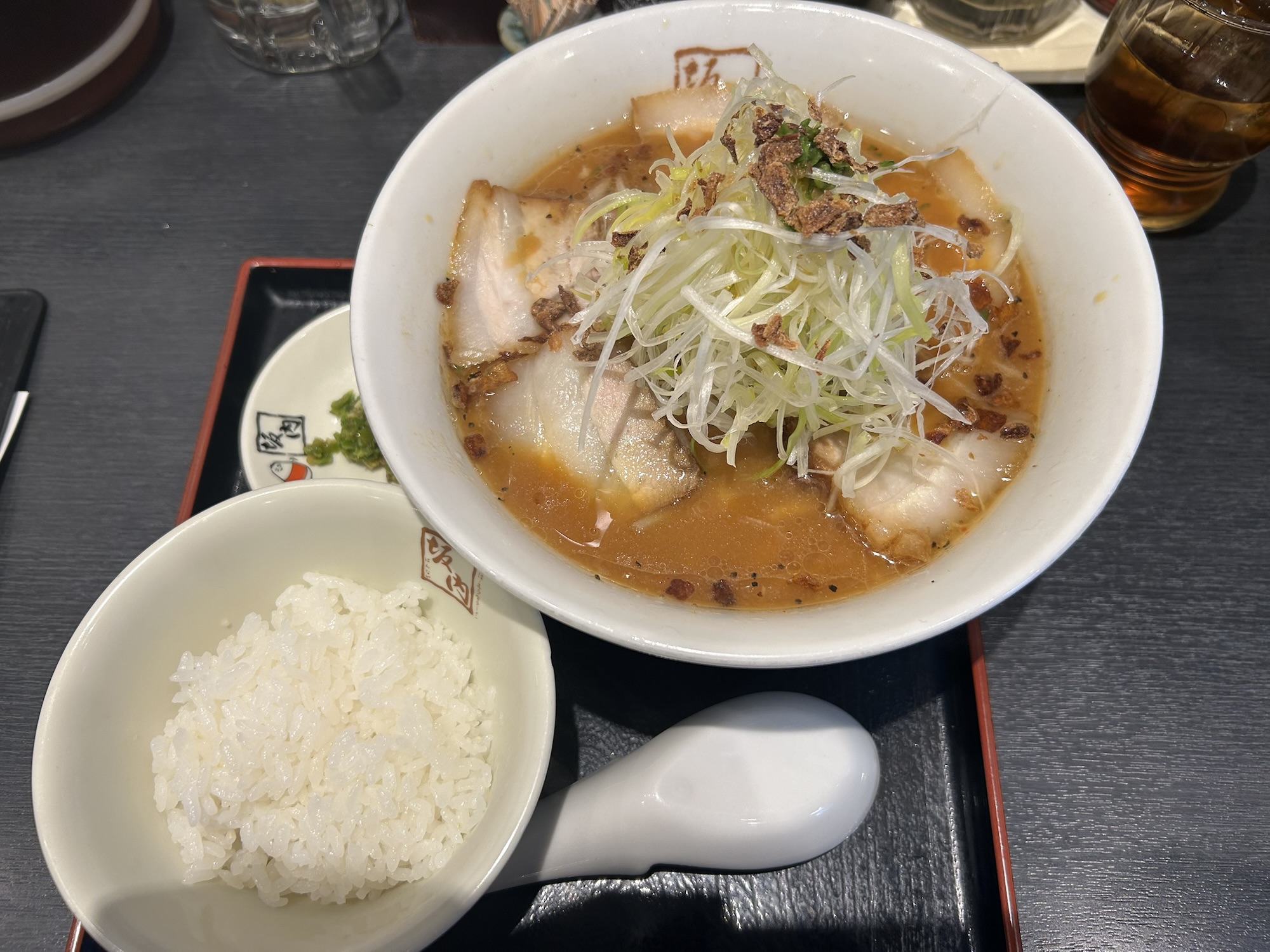 調布 喜多方ラーメン坂内 調布店 青唐ねぎ味噌ラーメン