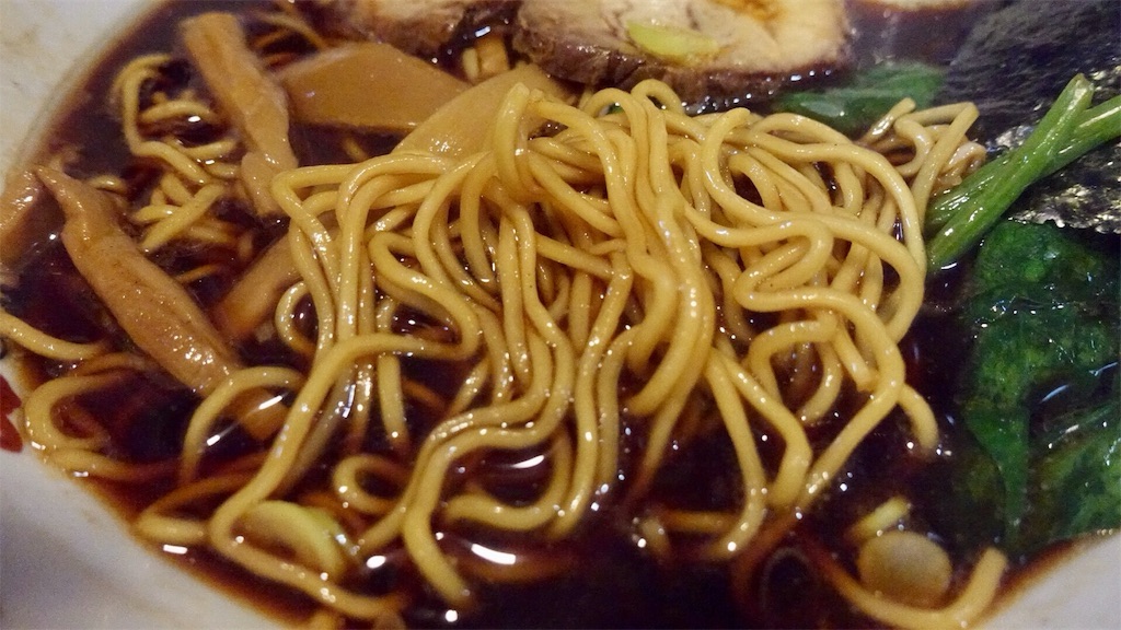 溝の口 松虎亭 盛岡醤油老麺