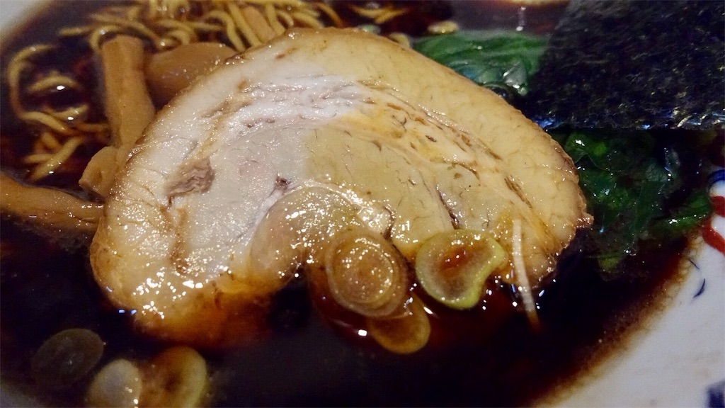 溝の口 松虎亭 盛岡醤油老麺