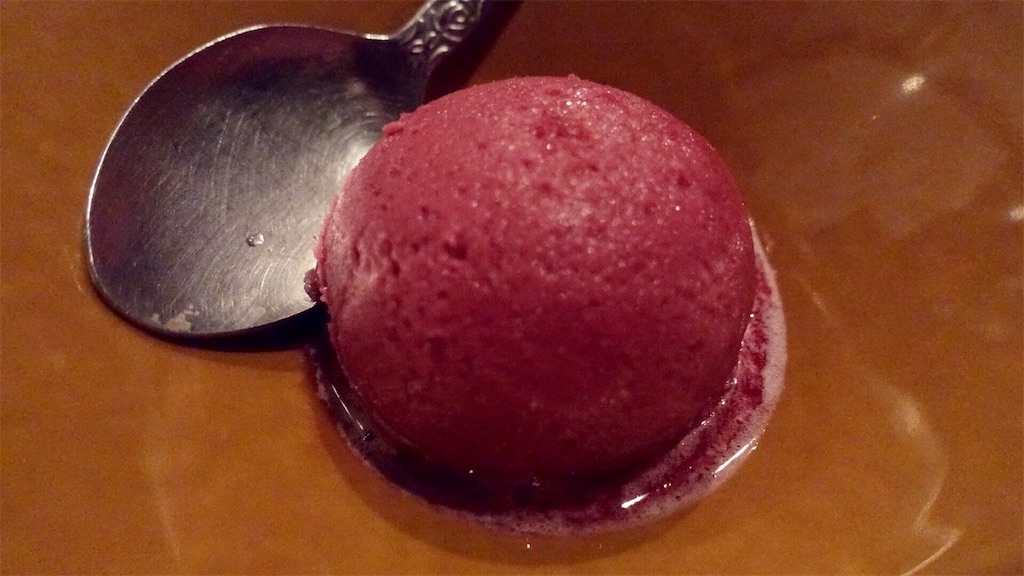 阿佐ヶ谷 SATOブリアン にごう 巨峰シャーベット