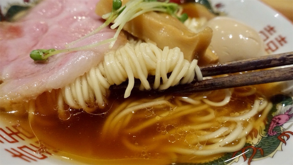 国領 麺匠 いしかわや 味玉中華そば