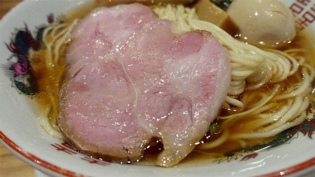 国領 麺匠 いしかわや 味玉中華そば