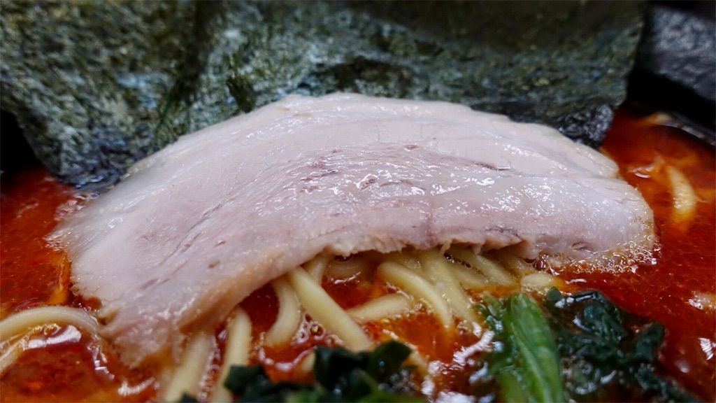 分倍河原 横浜らーめん 若武者 ラーメン