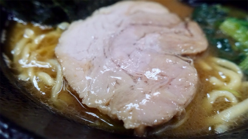 分倍河原 横浜らーめん 若武者 ラーメン