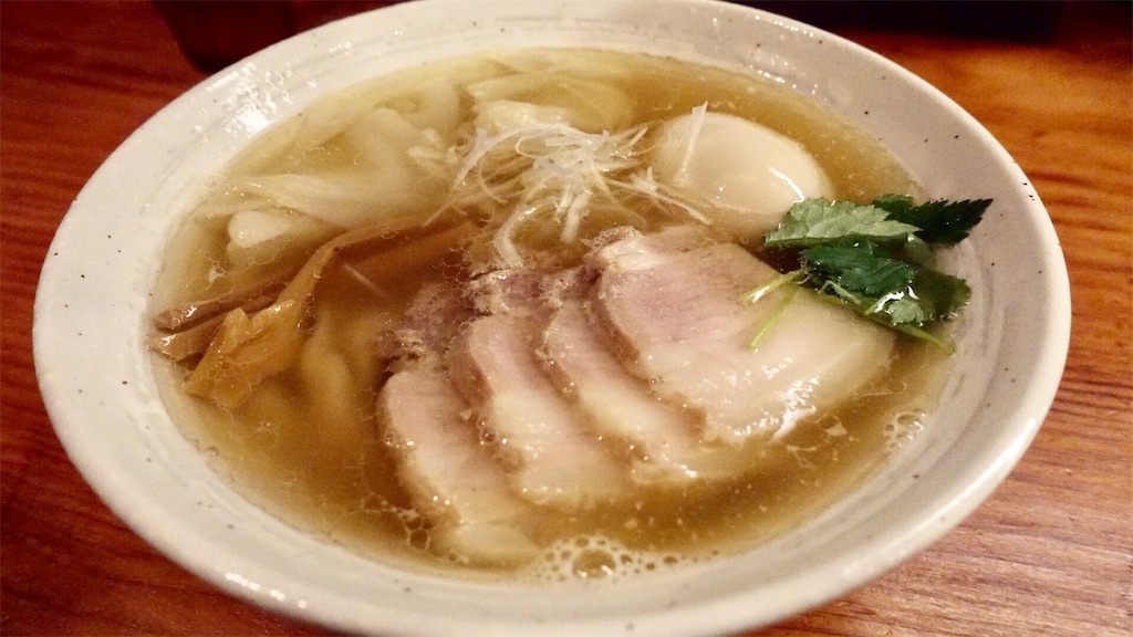 下北沢 純手打ち 麺と未来 特製塩らーめん
