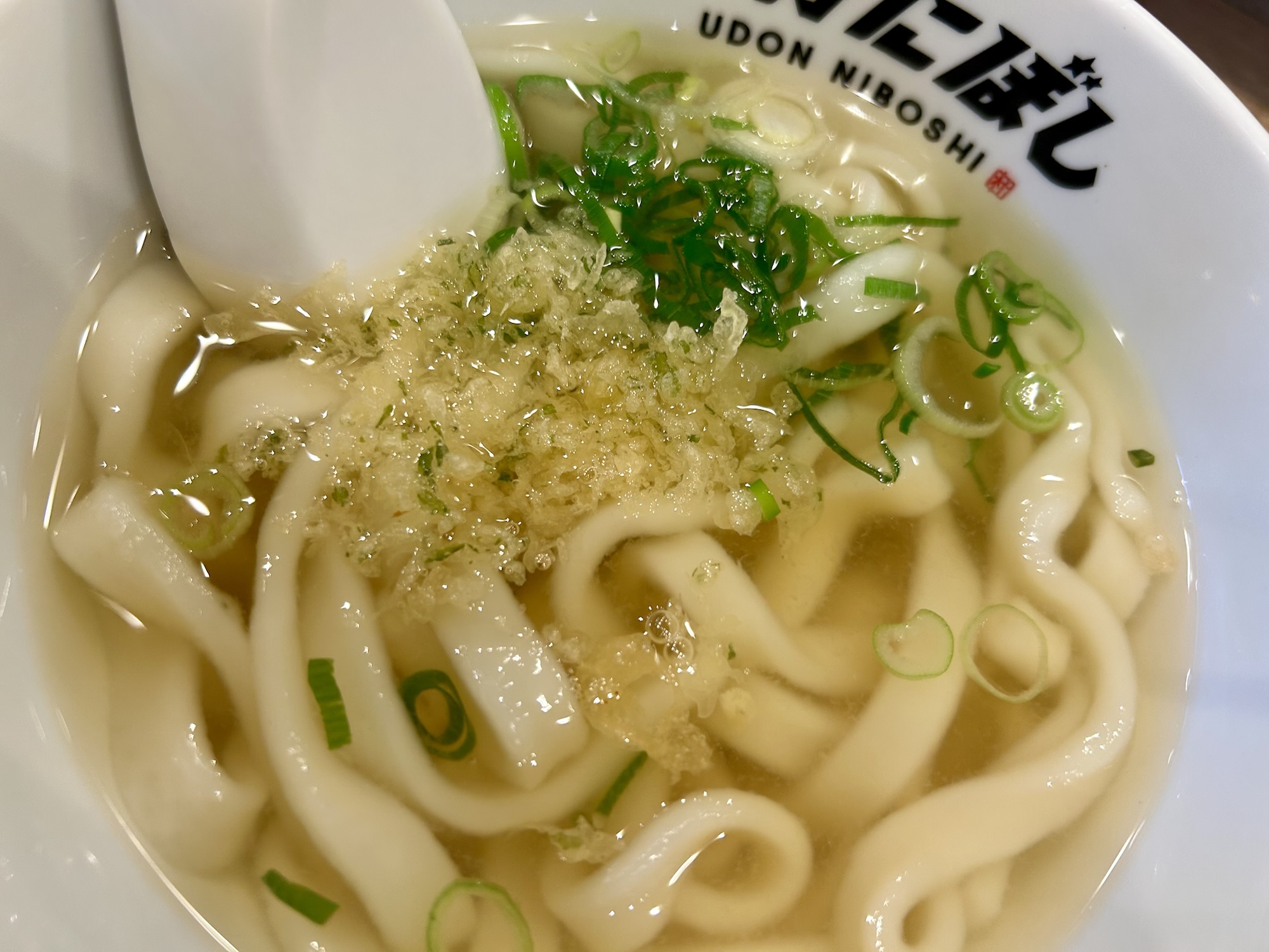 表参道 博多うどん 中村にぼし かけうどん