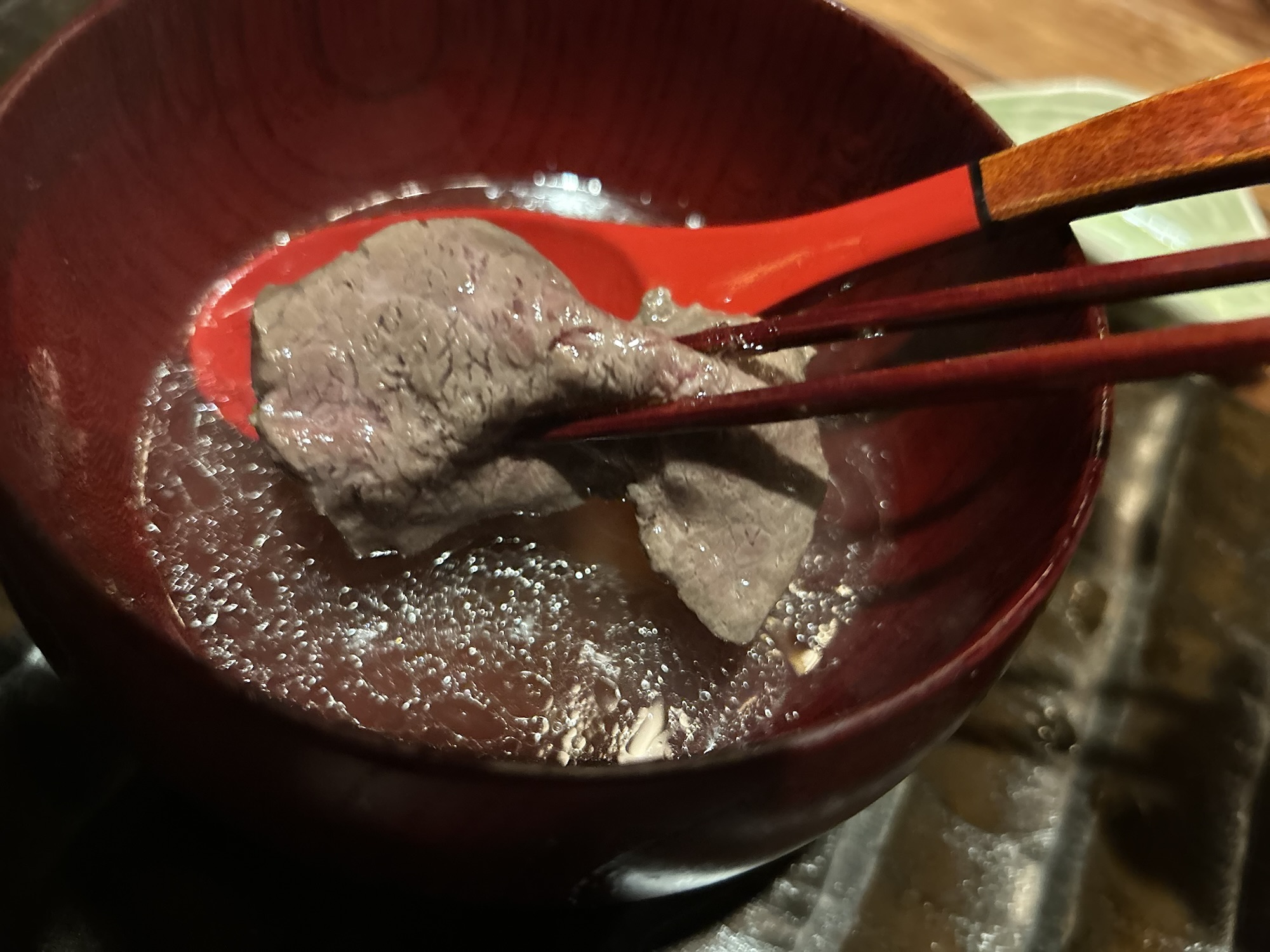 根津 食滋楽 クジラ鍋