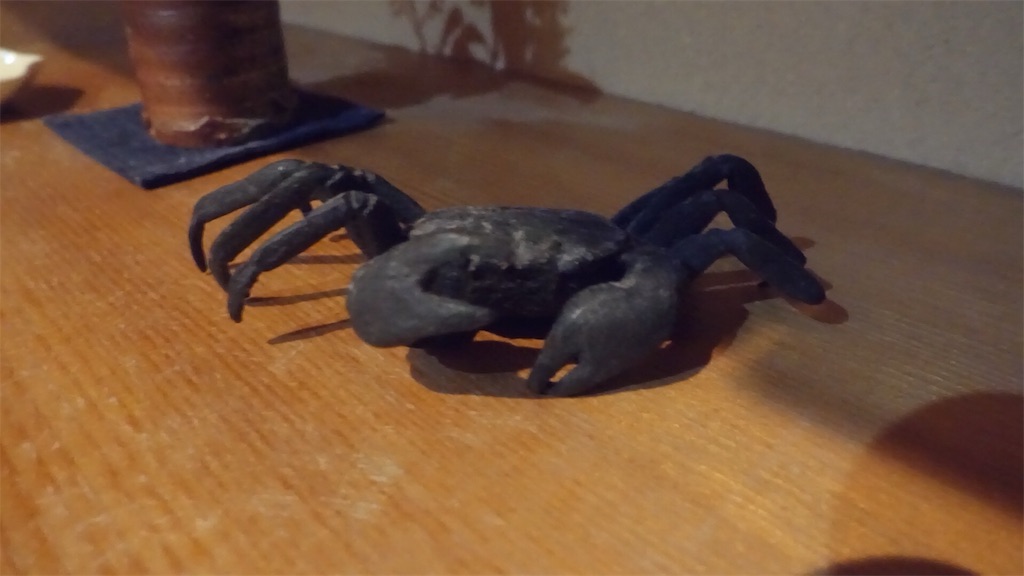 赤坂 赤坂 きた福 蟹の人形