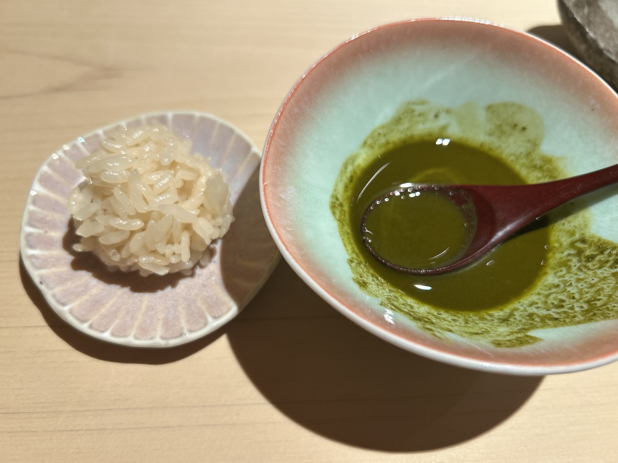 銀座 鮨 門わき 鮑とシャリ