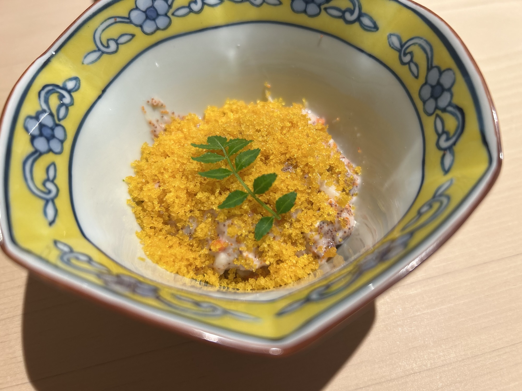 銀座 鮨 門わき セコ蟹 カラスミ