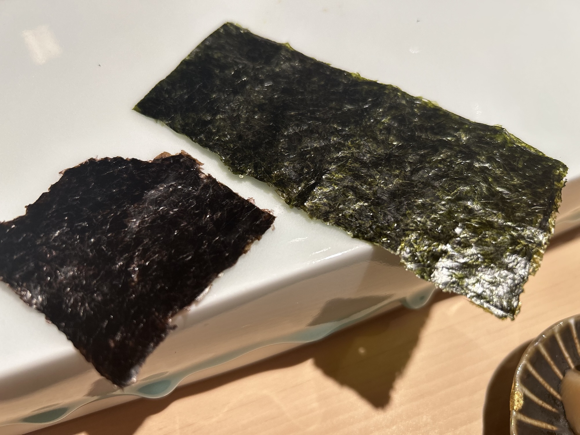 銀座 鮨 門わき 海苔