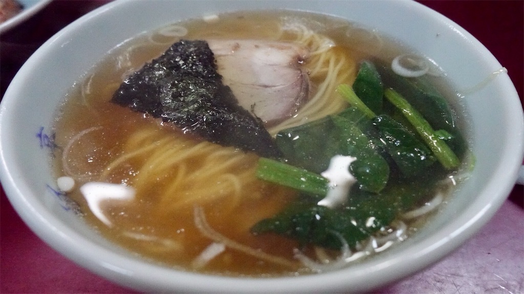 下北沢 珉亭 半ラーメン