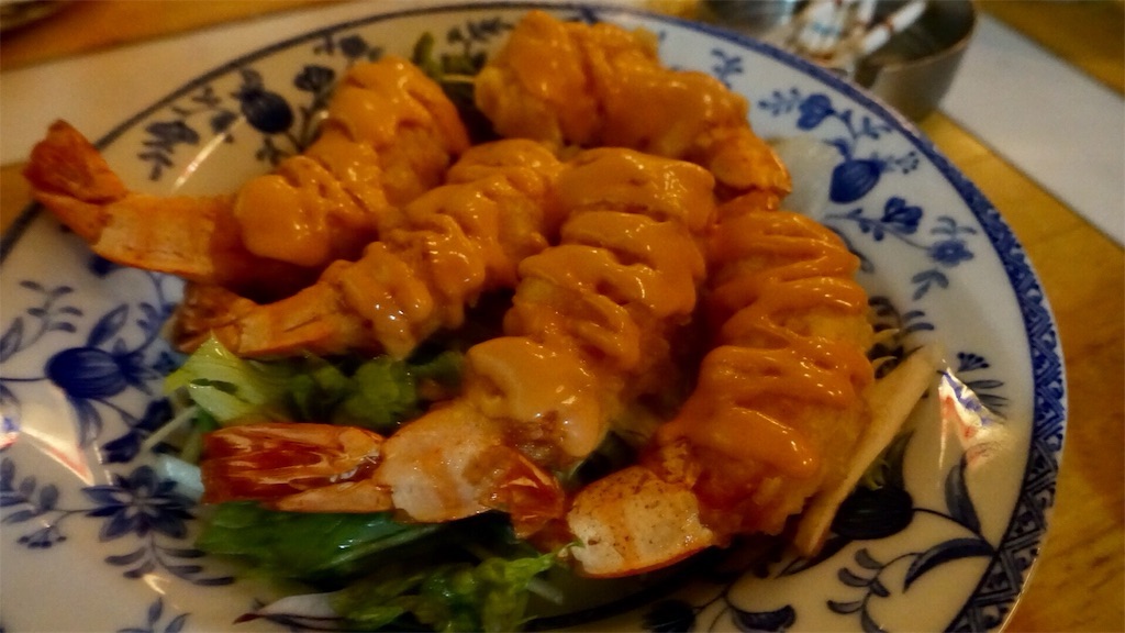 高円寺 炭火串焼き 世界のビール 大万 エビマヨ