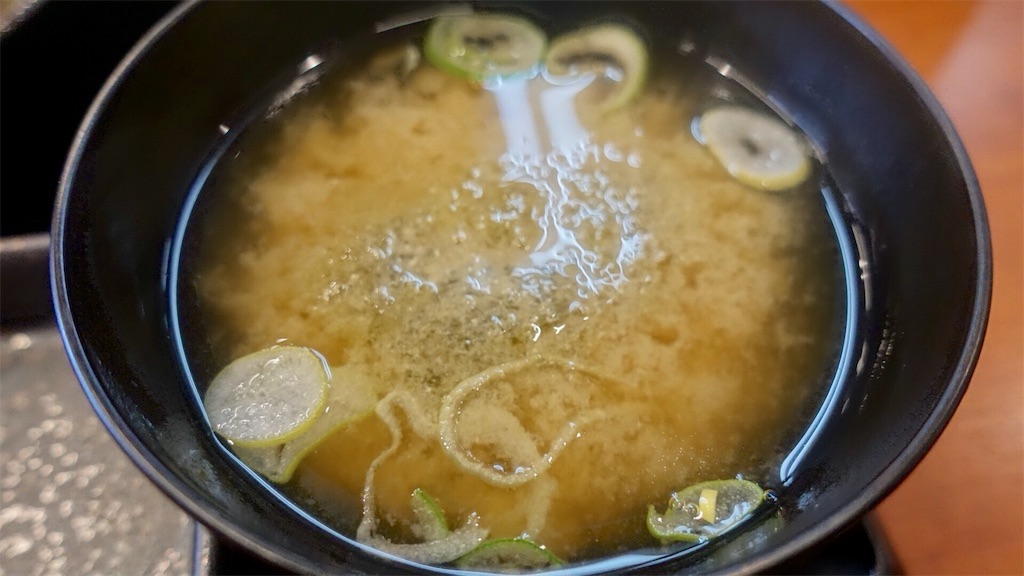 からやま 味噌汁