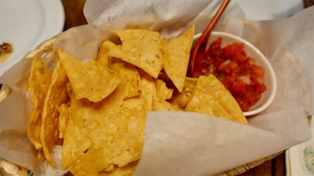 六本木 ハバナ カフェ トルティーヤチップス