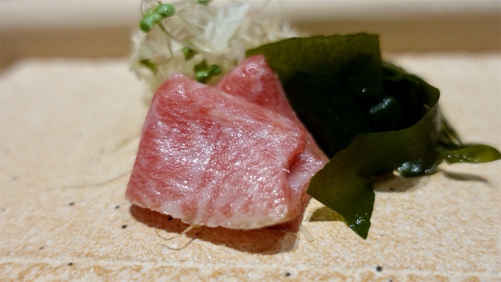 銀座 すし 誠 大トロ