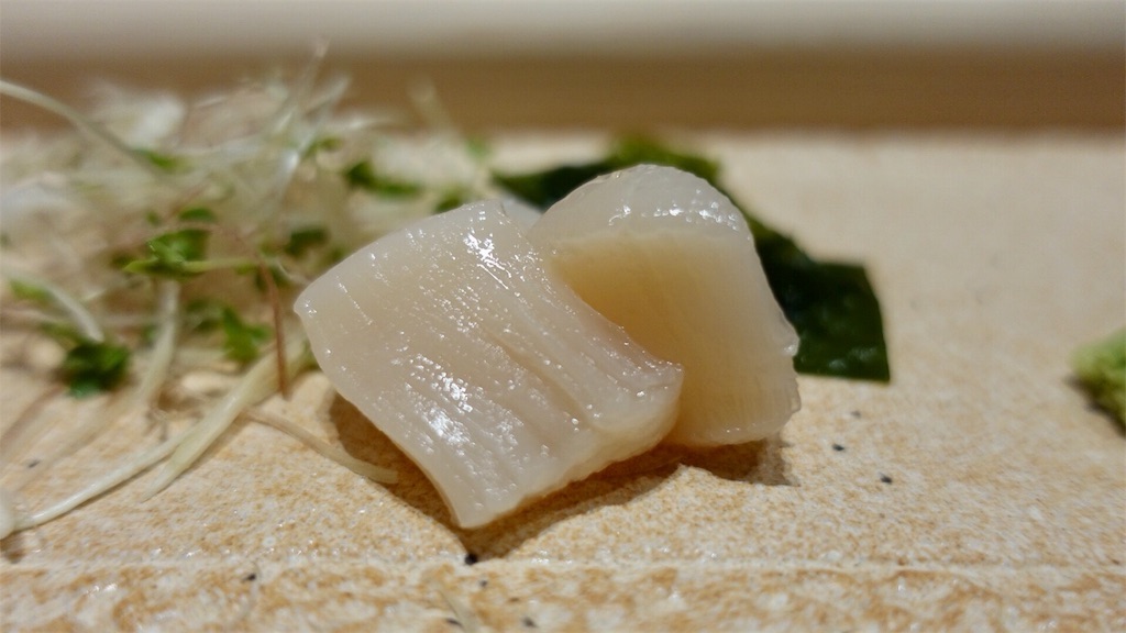 銀座 すし 誠 帆立