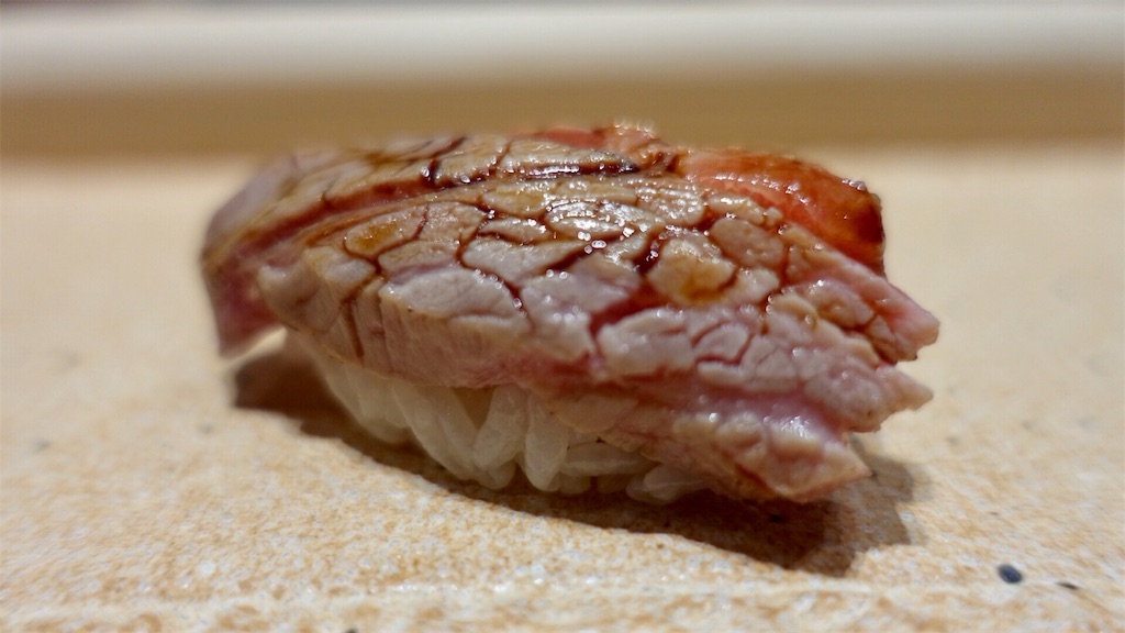 銀座 すし 誠 大トロの炙り