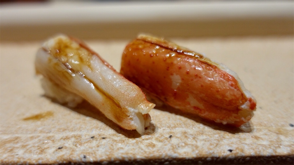 銀座 すし 誠 ズワイガニ