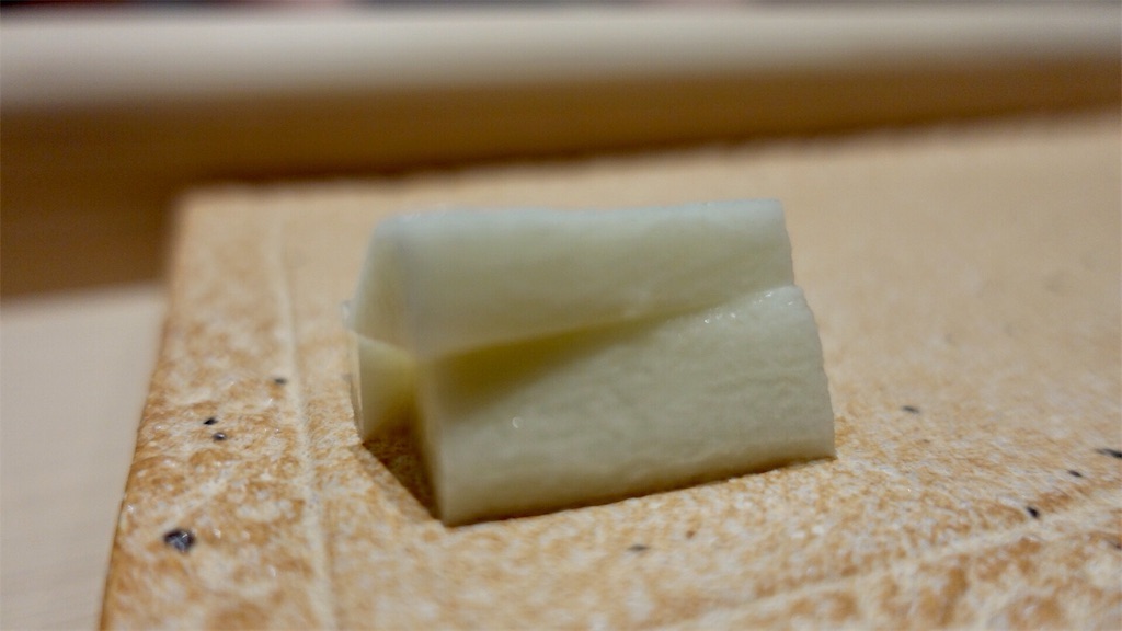 銀座 すし 誠 長芋の山葵漬け