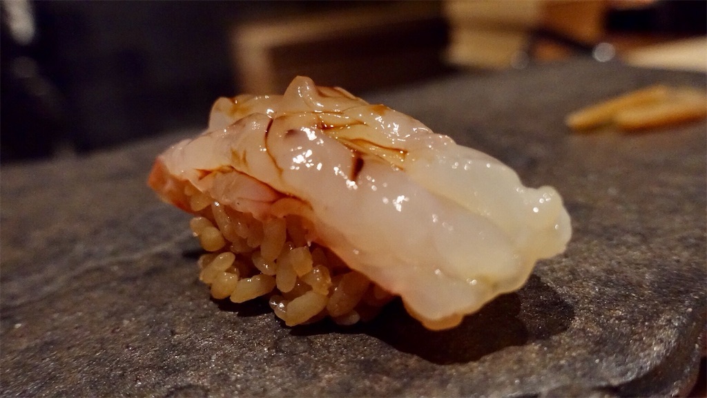 広尾 熟成鮨 万 牡丹海老