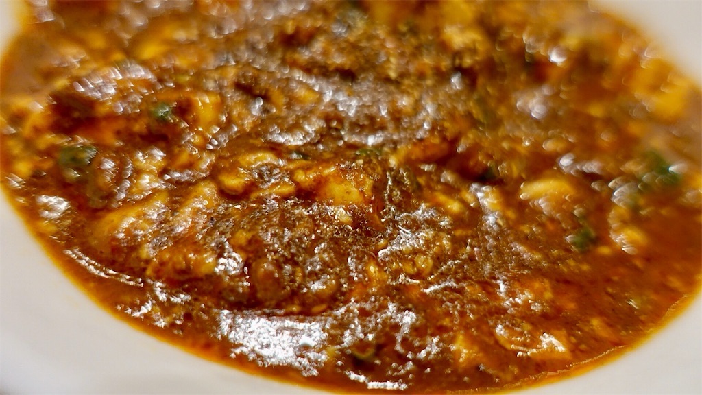 新宿 中村屋 辛さ、ほとばしる麻婆豆腐