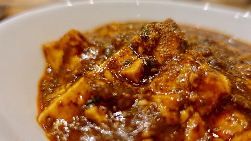 新宿 中村屋 辛さ、ほとばしる麻婆豆腐