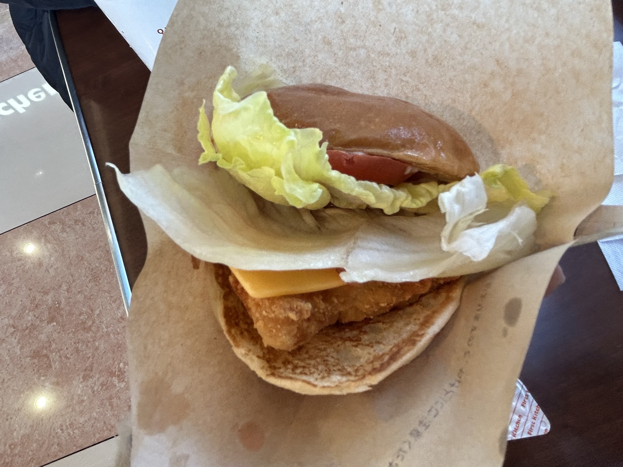 ウェンディーズ・ファーストキッチン チキンクラブサンド