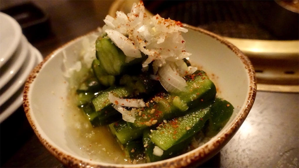 阿佐ヶ谷 SATOブリアン本店 塩だれ叩ききゅうり