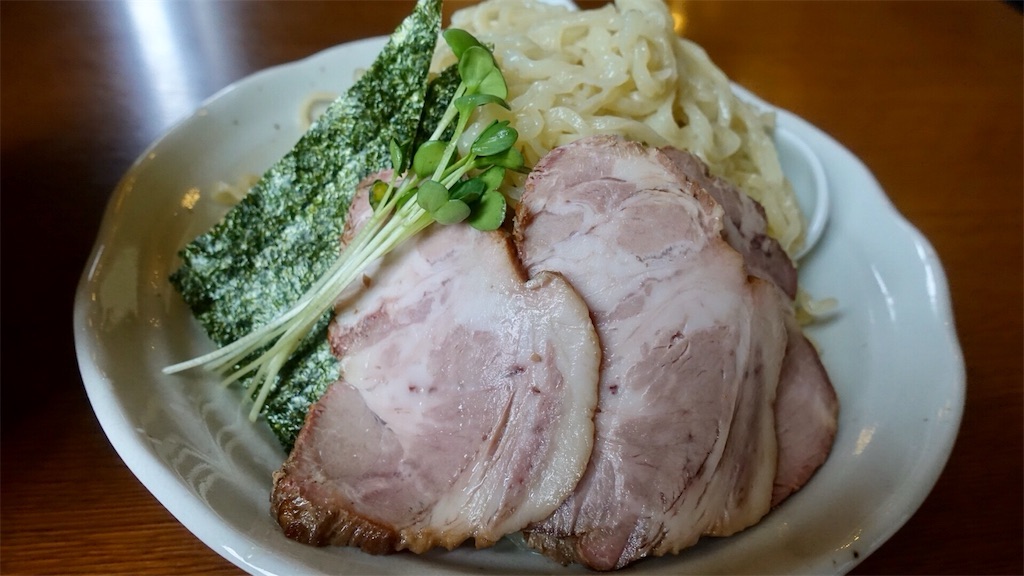 国分寺 白河中華そば 孫市 チャーシューつけめん