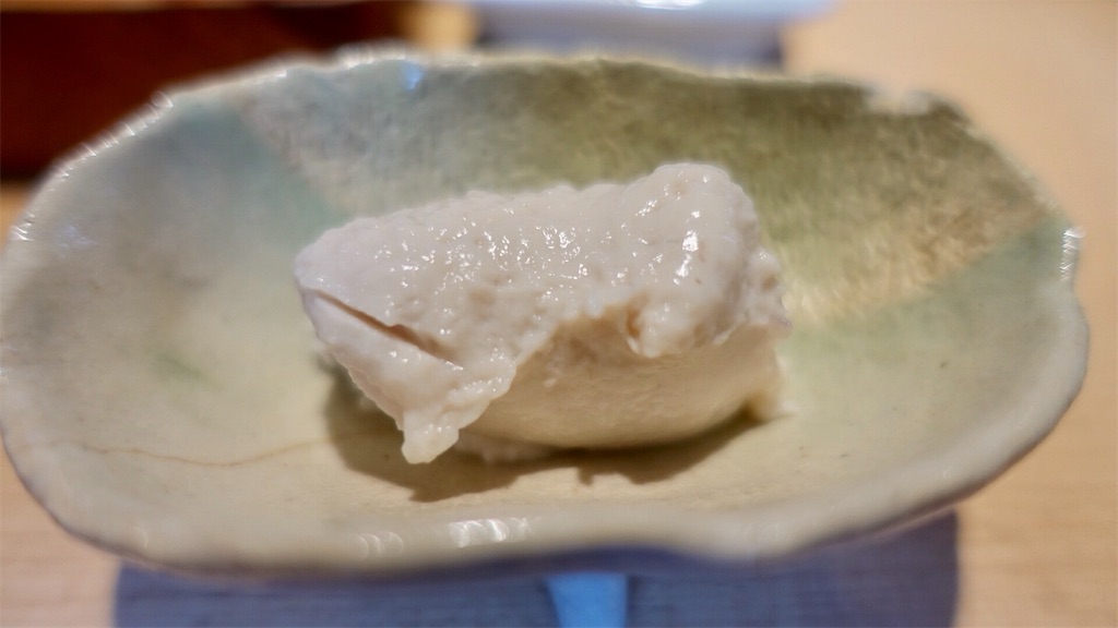 富山 鮨人 タラの白子