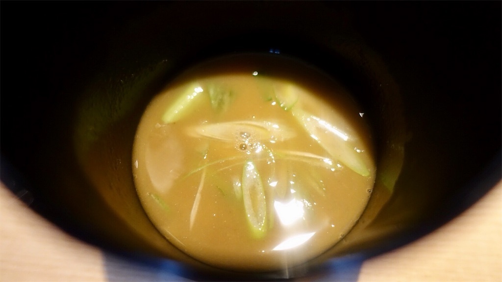 富山 鮨人 味噌汁