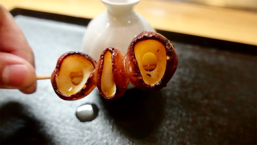 笠間 松榮鮨 タコの吸盤焼き