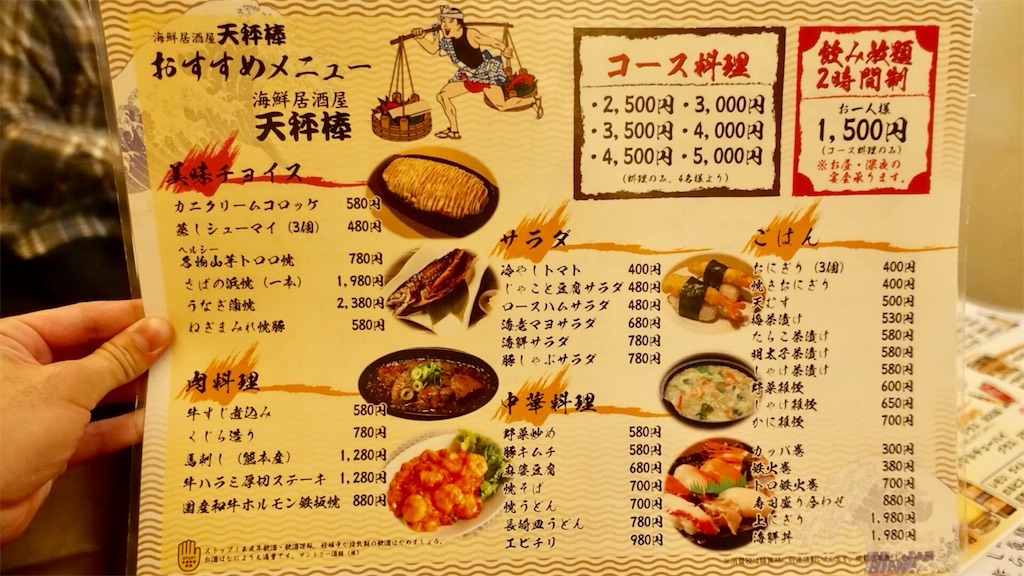 千日前 スタンド三国 メニュー