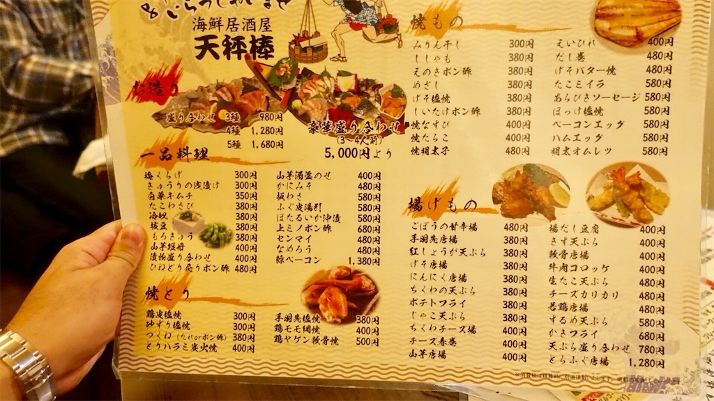 千日前 スタンド三国 メニュー