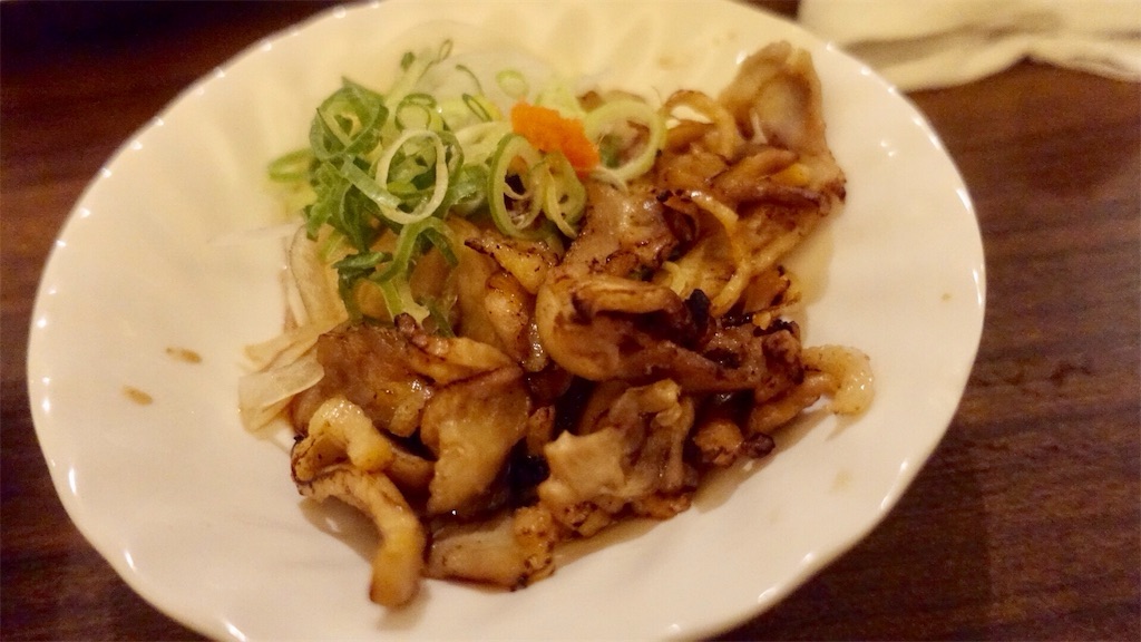 千日前 スタンド三国 鶏皮