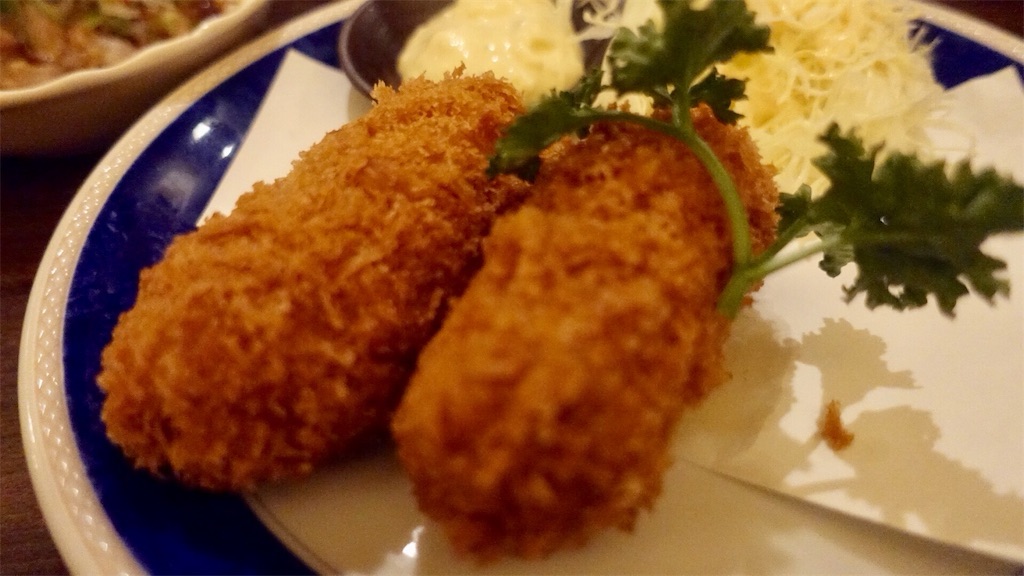 千日前 スタンド三国 蟹クリームコロッケ